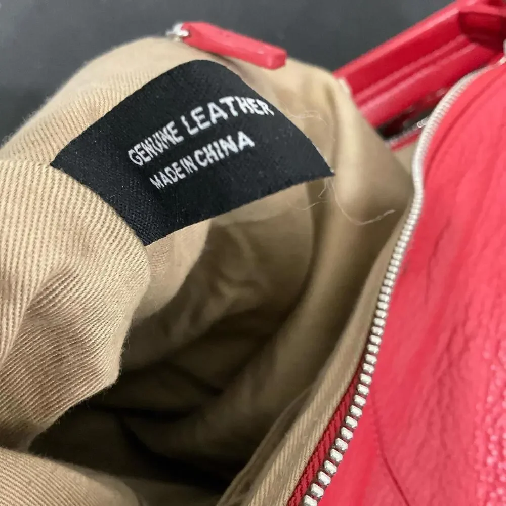 Mila Paoli Women's Red Bag - Picture 8 of 8